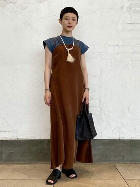 Ray BEAMSさん（レディース・152cm）の春コーディネート