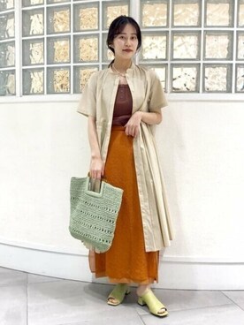 Ray BEAMSさん（レディース・165cm）の春コーディネート