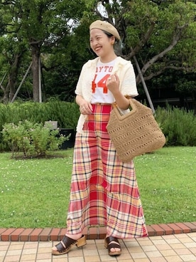 Ray BEAMSさん（レディース・149cm）の春コーディネート