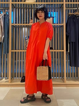 「スポサン」｜Ray BEAMSさん（レディース・158cm）の春コーディネート