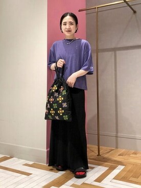 Ray BEAMSさん(レディース・152cm)の春コーディネート