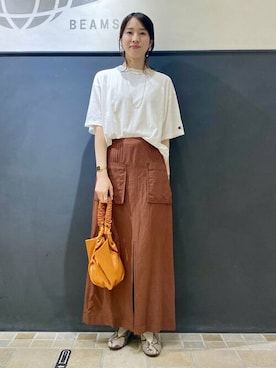 Ray BEAMSさん（レディース・162cm）の春コーディネート