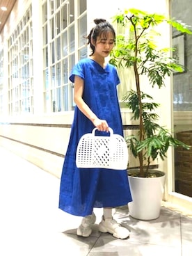 「こども ビームス（コドモビームス）のアイテム」を使った、Ray BEAMSさん（レディース・165cm）の春コーディネート