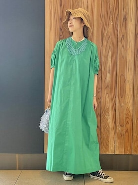 Ray BEAMSさん（レディース・155cm）の夏コーディネート