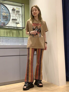 Ray BEAMSさん(レディース・159cm)の夏コーディネート