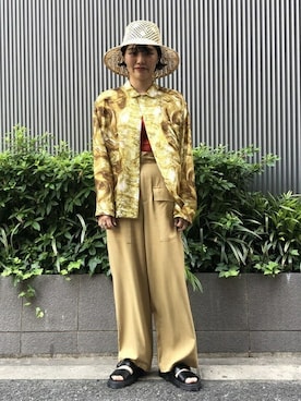 Ray BEAMSさん（レディース・161cm）の夏コーディネート