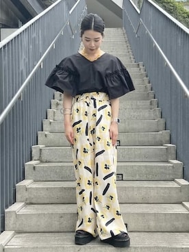 Ray BEAMSさん（レディース・153cm）の夏コーディネート