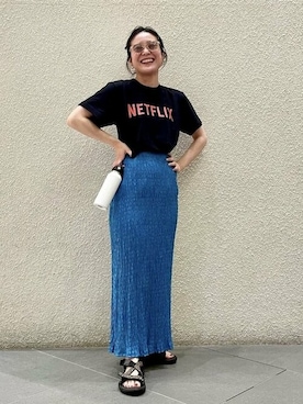 Ray BEAMSさん（レディース・158cm）の夏コーディネート