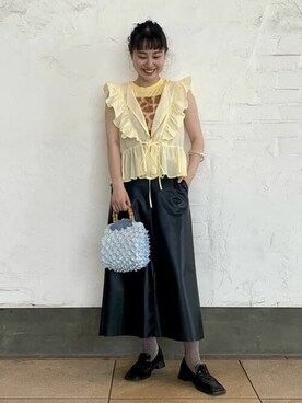 Ray BEAMSさん（レディース・162cm）の夏コーディネート