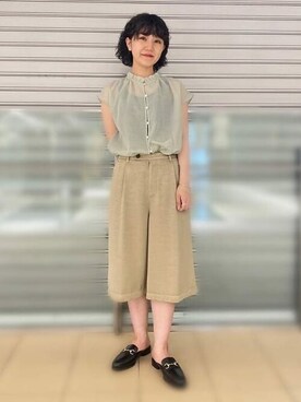 Ray BEAMSさん(レディース・158cm)の夏コーディネート