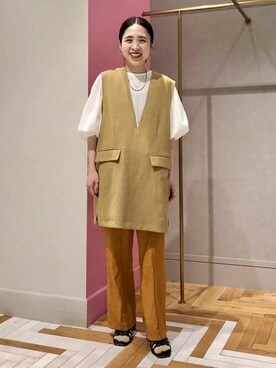 Ray BEAMSさん（レディース・152cm）の夏コーディネート