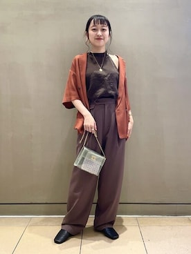 Ray BEAMSさん（レディース・151cm）の夏コーディネート