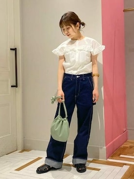 Ray BEAMSさん(レディース・157cm)の夏コーディネート