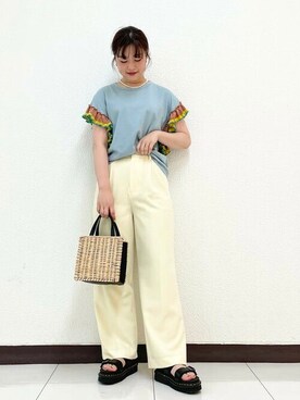 Ray BEAMSさん(レディース・165cm)の夏コーディネート