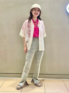 Ray BEAMSさん（レディース・151cm）の夏コーディネート