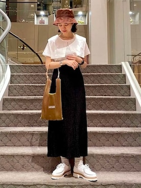 Ray BEAMSさん（レディース・163cm）の夏コーディネート