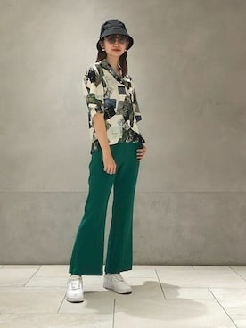 Ray BEAMSさん（レディース・173cm）の夏コーディネート