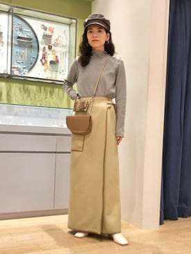 「COOLなこのコが仲間入り」｜「アイテム（ハンチング/ベレー帽）」を使った、Ray BEAMSさん（レディース・159cm）の夏コーディネート