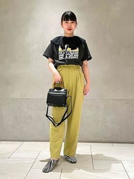 Ray BEAMSさん（レディース・161cm）の夏コーディネート