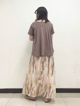 Ray BEAMSさん（レディース・165cm）の夏コーディネート