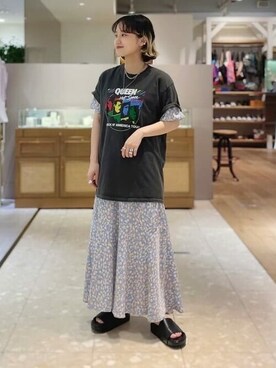 Ray BEAMSさん(レディース・153cm)の夏コーディネート