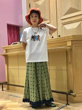 Ray BEAMSさん（レディース・158cm）の夏コーディネート