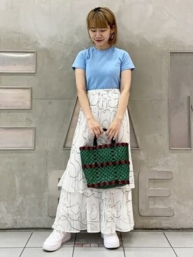 Ray BEAMSさん（レディース・152cm）の夏コーディネート