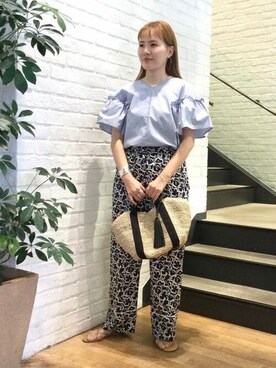 Ray BEAMSさん（レディース・162cm）の夏コーディネート