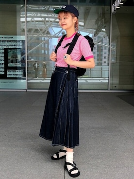 Ray BEAMSさん(レディース・159cm)の夏コーディネート