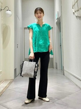 Ray BEAMSさん（レディース・158cm）の夏コーディネート