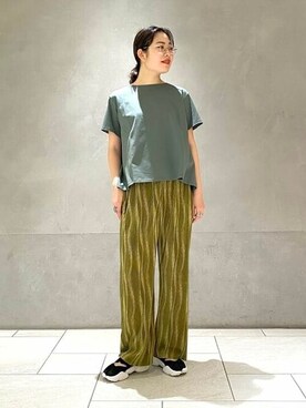 Ray BEAMSさん（レディース・165cm）の夏コーディネート