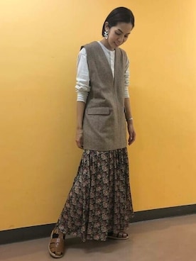 Ray BEAMSさん（レディース・167cm）の夏コーディネート