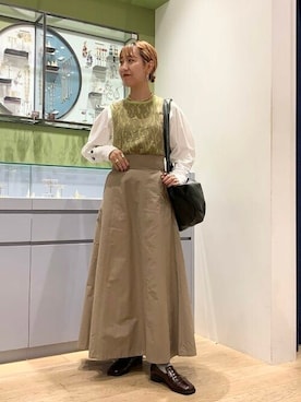 Ray BEAMSさん（レディース・157cm）の秋コーディネート