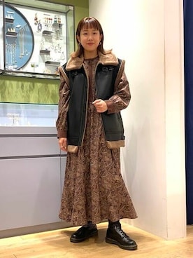 Ray BEAMSさん(レディース・152cm)の秋コーディネート