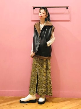 Ray BEAMSさん（レディース・163cm）の秋コーディネート