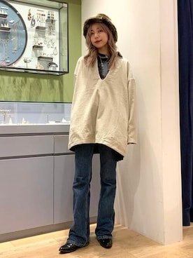 Ray BEAMSさん(レディース・159cm)の秋コーディネート