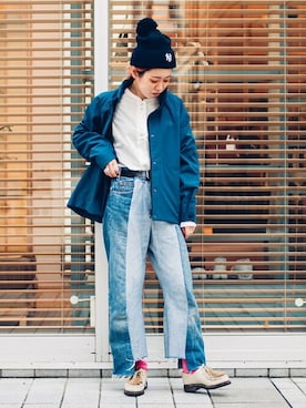 Ray BEAMSさん（レディース・152cm）の秋コーディネート