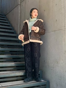 Ray BEAMSさん（レディース・160cm）の秋コーディネート