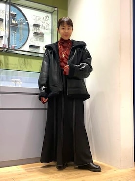 Ray BEAMSさん(レディース・152cm)の秋コーディネート