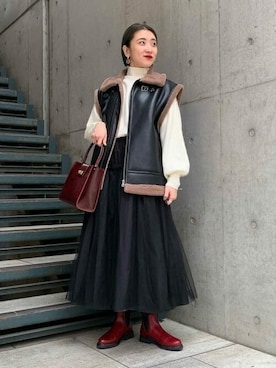 Ray BEAMSさん(レディース・160cm)の秋コーディネート