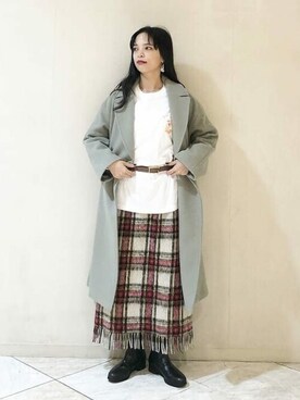 Ray BEAMSさん（レディース・158cm）の秋コーディネート