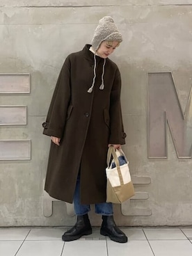 Ray BEAMSさん（レディース・163cm）の秋コーディネート