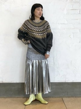 Ray BEAMSさん（レディース・155cm）の秋コーディネート