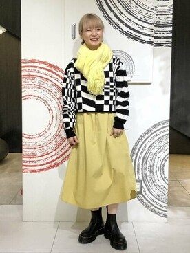 Ray BEAMSさん（レディース・158cm）の冬コーディネート