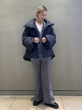 Ray BEAMSさん（レディース・158cm）の冬コーディネート