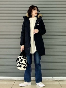 Ray BEAMSさん（レディース・170cm）の冬コーディネート