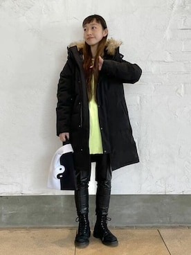 Ray BEAMSさん（レディース・155cm）の冬コーディネート