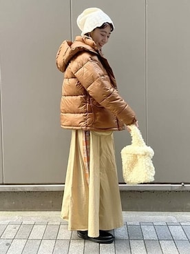 Ray BEAMSさん(レディース・153cm)の冬コーディネート
