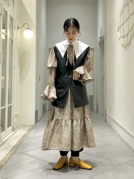 Ray BEAMSさん（レディース・165cm）の冬コーディネート