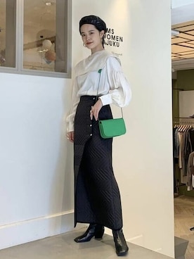 Ray BEAMSさん（レディース・162cm）の冬コーディネート